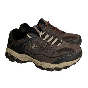 Skechers After Burn M. Fit Ridgeburn Shoes Mens Size 8 5E Sneakers Athleisure